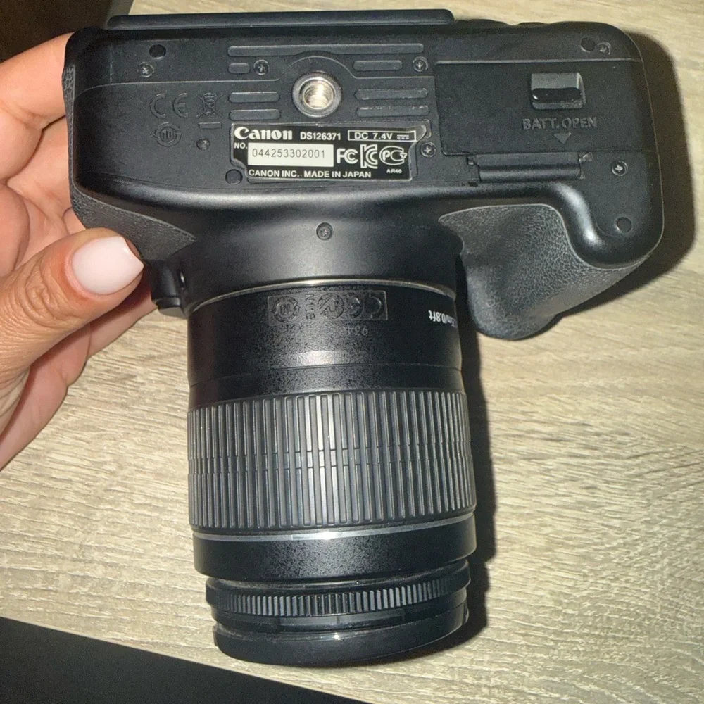 Canon EOS 650D Black Digital Camera